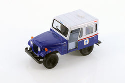 Kinsmart United States Postal Service 1971 Jeep DJ-5B 1/26 Scale Model with Pullback Action