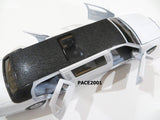 White Diecast Lincoln Town Car Stretch Limousines with Pullback Action
