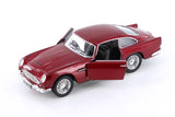 1963 Aston Martin DB5 Hardtop 1/38th Scale Diecast Car with Pullback Action