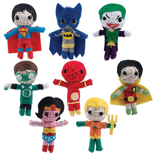 DC Comics String Voodoo Dolls (20 per order)