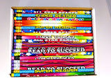 One Gross 144 Readers Pencil Assortment 7.5" Long