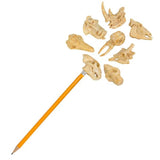 One Dozen 2" Animal Fossil Pencil Toppers (12)
