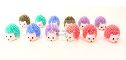 One Dozen Assorted Hedgehog Figures