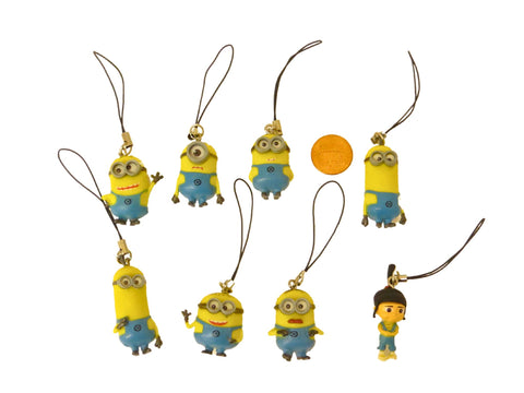 Despicable Me Minions and Anges 3D Dangler Set of 8