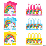 Unicorn Small Party Tote Bags (One Dozen)