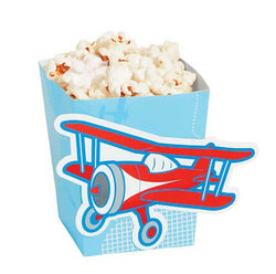 Two Dozen BiPlane Mini Popcorn Boxes 4"
