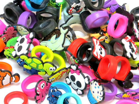 48 Piece Kids Rubber Rings Mix