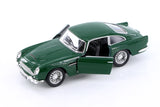 1963 Aston Martin DB5 Hardtop 1/38th Scale Diecast Car with Pullback Action