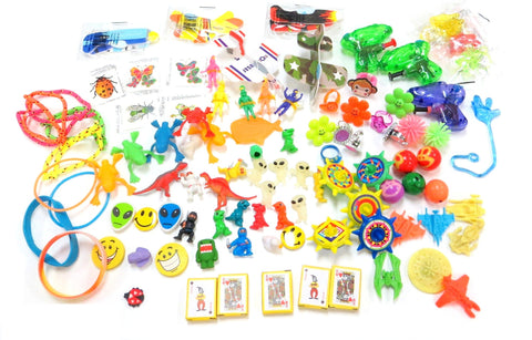 100 Piece Bulk Toy Party Mix