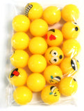 Emoji High Bounce Balls (20 Per Order) 25mm