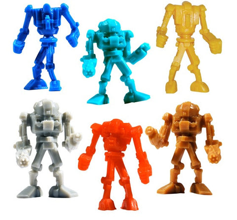 Tiny Warbots Robot Plastic Figures Lot of 20
