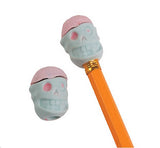 Zombie Pencil Topper Erasers (12) One Dozen